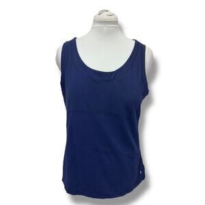Danskin Now Women’s Sleeveless Active Tank, Navy, size XXL